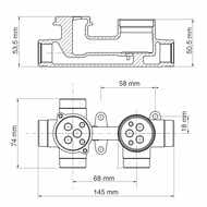��������� ��� �����/���� WasserKRAFT Aisch 5571 ������������, �������������, �� 3 ������., ������