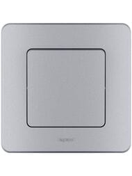 Рамка LEGRAND INSPIRIA 1 пост алюминий 673932