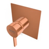 Смеситель для душа Remer Metrica MC30QRP, медь брашированная
