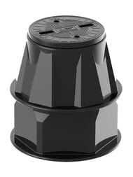 Кабельный колодец Polimer Group КС-2.2 (630х600) пластиковый, черный