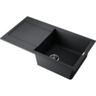 Мойка Omoikiri SAKAIME 78-BL (780х435х230) врезная, тетогранит, черная 4993111