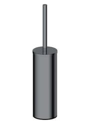 Ершик для унитаза Aquatek Вега AQ4011BGM напольный, оружейная сталь