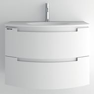 ����� � ��������� Berloni Bagno Moon (800�500�610) 2 �����, ����� ������ MNBS31T/100