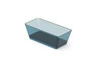 Ванна отдельностоящая Dea Design DD8603 1500 R11 (1500х680х560), прямоугольная, темно-голубой