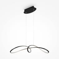 Подвесной светильник Maytoni Curve (Кэв) MOD156PL-L52B4K, 4000K, 42Вт, 120°, IP20, LED, черный