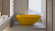 Ванна отдельностоящая Salini Paola S-Sense 1600х770х570 иск. камень, глянец RAL полностью 101511GF