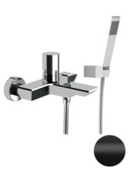Смеситель для ванны Remer Edge EG502NO, черный матовый — миниатюра 1