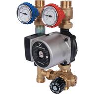 Насосная группа STOUT с термостат. смесит.клапаном 3/4" Grundfos UPSO 15-65 130, SDG-0002-002002