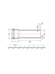 ��������������� ����� REHAU 40/150 ��, ���������������, 11230041005
