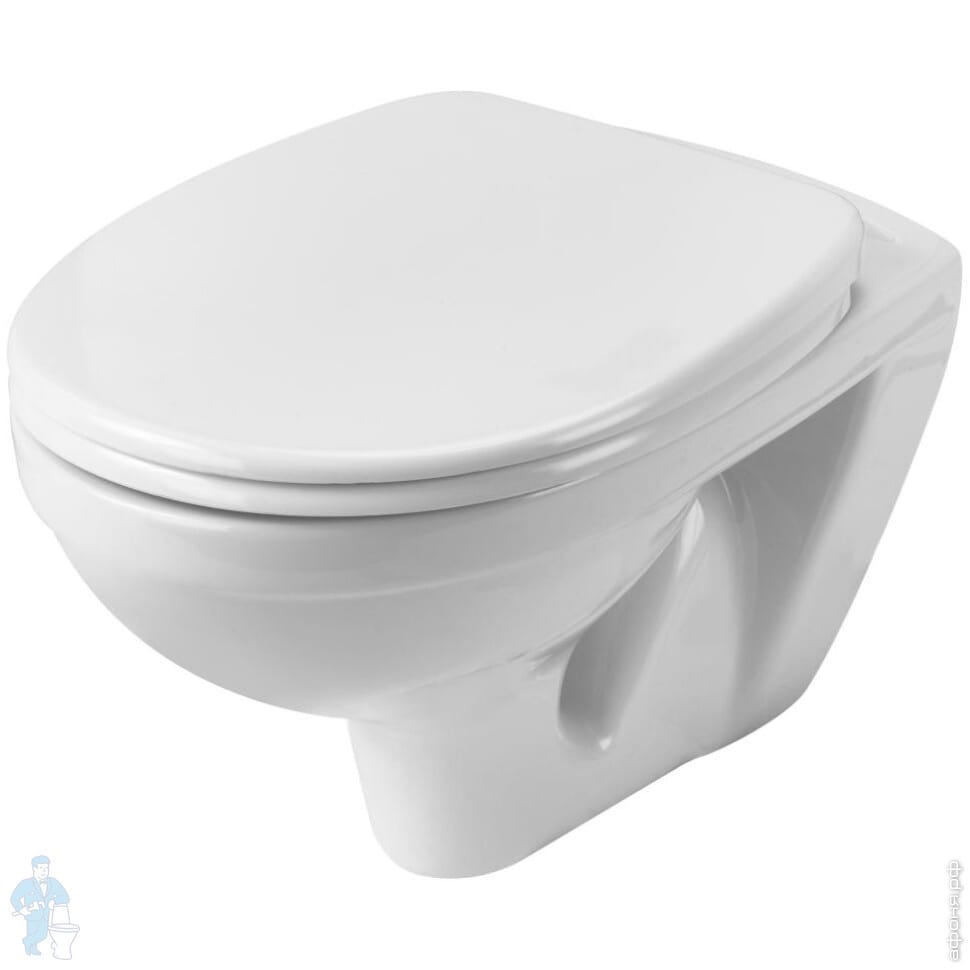 Чаша унитаза САНТЕК Бореаль (530х350х360) подвесной, с сиденьем ...