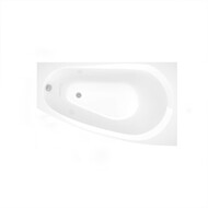 Ванна Alba Spa Балине (Baline) асимметричная правая 150х90см ВАС012000П100, белый глянец