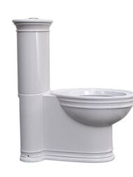 Унитаз-компакт Caprigo Armonia 390х720х800 белый, без сиденья, выпуск в стену, с арматурой 5813