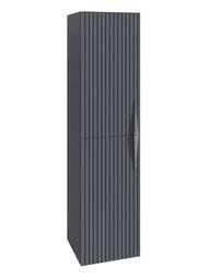 Пенал подвесной Caprigo Novara (350х1400х348) левый, графит, 2 двери 35950L-SF019