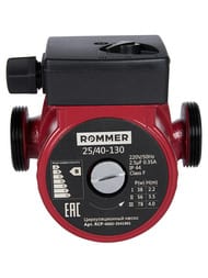 Насос циркуляционный ROMMER RATE 25/40-130 RCP-0002-2541301