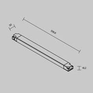 Блок питания Maytoni Lighting control 725008 24В DALI DT6 150Вт IP 20, белый