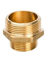 Ниппель STOUT 1.1/4"х3/4"НН, переходной, латунь,  SFT-0003-011434