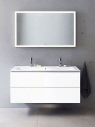 ����� ��� �������� Duravit L-Cube 1220�550�481 ���������, 2 �����, ����� ������� LC624301818