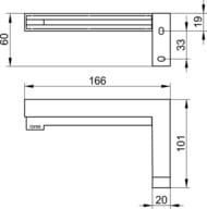 ��������� ��� ��������� ������ Keuco Edition90 Square ���������, ��� ������, ���� 19162 010000