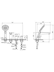 ��������� Aquatek ����� AQ1148CR �� ���� �����, �������������, �� 4 ���., � ������ �����, ����: ����