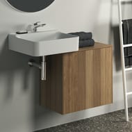 Тумба под раковину Ideal Standard CONCA (600x373x550) 2 ящика, темный орех, со столешницей T4317Y5 — изображение 4