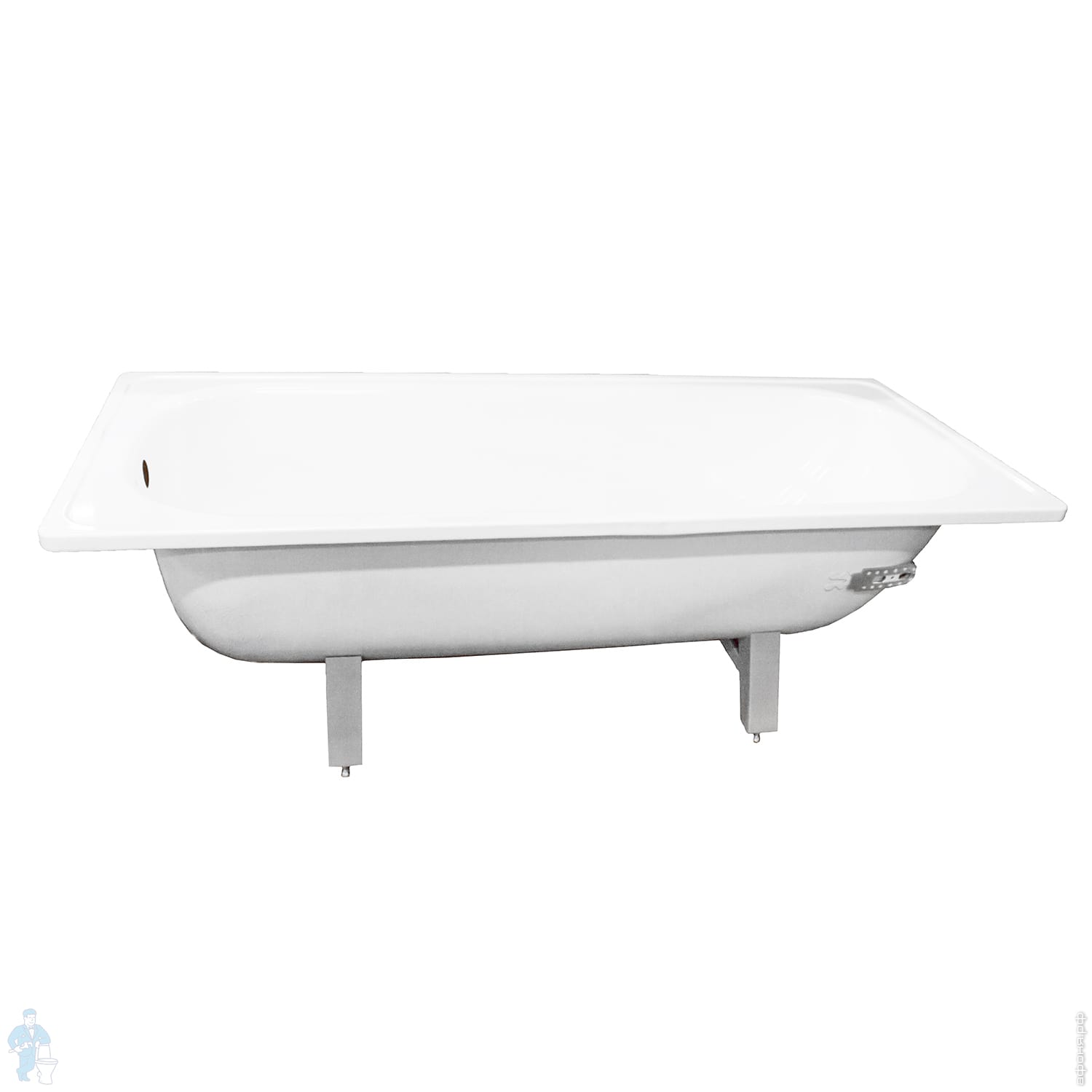 $ Ванна стальная эмалированная 1500х700 ANTIKA с ножками | Афоня.рф А ...