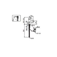 ��������� ��� �������� Laufen Val 3.1138.1.004.111.1 ����� ������ 110 ��, ����
