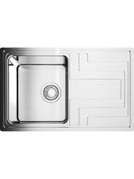 Мойка Omoikiri MIZU 78-IN (780х480х210) монтаж врезной, оборачиваемая, нерж.сталь 4973730