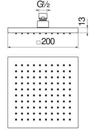 ������� ��� NOBILI ��� ���������, 200�200 ��, ����������, ���� AD139/108CR