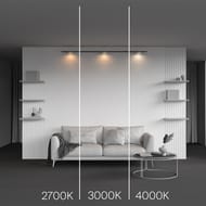 �������� ���������� Maytoni Zon (���) TR189-1-12W4K-BW Levity 4000� 12�� 100�, IP20, ������