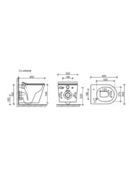 ������ ��������� Ceramicanova Balearica 490�365�360 ������������, ������� �/�, ������ ���. CN6000MB