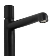 Смеситель для раковины BelBagno UNO-LMC-NERO-W0 высокий,однозахв.,без донного клапана,чёрный матовый