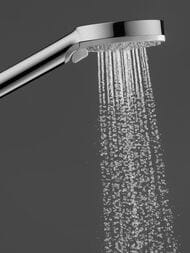 Душевая система Hansgrohe Vernis Shape 26098000 1jet термостат для ванны, EcoSmart, верх/руч.душ, хр — изображение 3