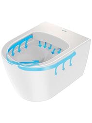 Унитаз подвесной Duravit Soleil by Starck 370х540х400мм, безободковый, цвет: белый 2591092000