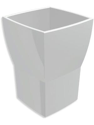 Стакан Bertocci Grace настольный, без настенного держателя, белый 142 7700 0000