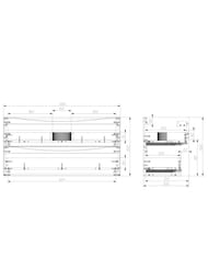 Тумба под раковину BelBagno MARINO 996x390x500 Bianco Opaco MARINO-CER-MINI-1000-2C-SO-BO-P — изображение 9