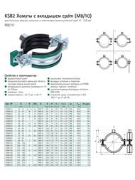����� Walraven KSB2 � epdm, 4" M8/10 108-115��, ������� �����, ������������,  3396115