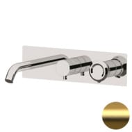Смеситель для ванны Remer Element ET54D3BG, золото брашированное — миниатюра 1