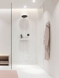 Душевая система Hansgrohe Pulsify 24240700 Showerpipe 260 2jet с термостатом, матовый белый — изображение 2