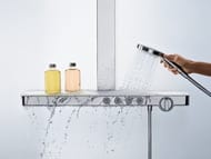 ������� ������� Hansgrohe Rainmaker Select E Showerpipe 460 � �����������, ����/����� 27106400