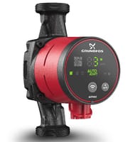 Насос циркуляционный GRUNDFOS New ALPHA3 32-40 180, с гайками, 99371983