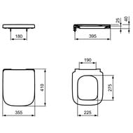 ������-������� ��� ������� Ideal Standard i life S � �������� �������� �������� T473701