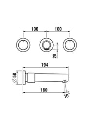 ��������� ��� �������� LAUFEN New Classic HF900524100000 ���������,����� 180 ��, �������������,����