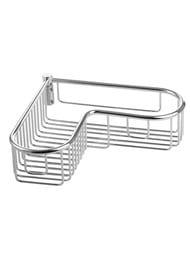 Migliore Complementi Полка-решетка угловая фигурная 30x30x9 см хром ML.COM-50.901.CR