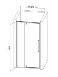������� ����� � ���� AQUAme 900�1950��.,  ������ 6��, ������� ������ ���. AQM7108-2-9