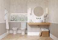 Плитка настенная Gracia Ceramica Liberty grey wall 02 (250х600) серая (кв.м.)