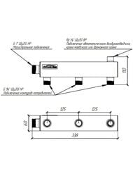 ����������������� ��������� Gidruss DMSS-25-20x3, ���������� 1", 3 ������� 3/4, ������������ 1/2