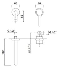 ��������� ��� �������� Giulini Futuro F6520-20NO ������������, ��������., ����� 200 ��, ���. ���