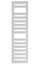 Полотенцесушитель стальной Zehnder Metropolitan METE-180-040/RACY-C (1750х400) электрическ., цвет: белый
