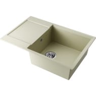 Мойка Omoikiri DAISEN 78-LB-BE (780х510х230) врезная, артгранит, ваниль 4993686
