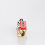 Кран шаровый 1"ВН VALTEC BASE красная ручка VT.215.N.06